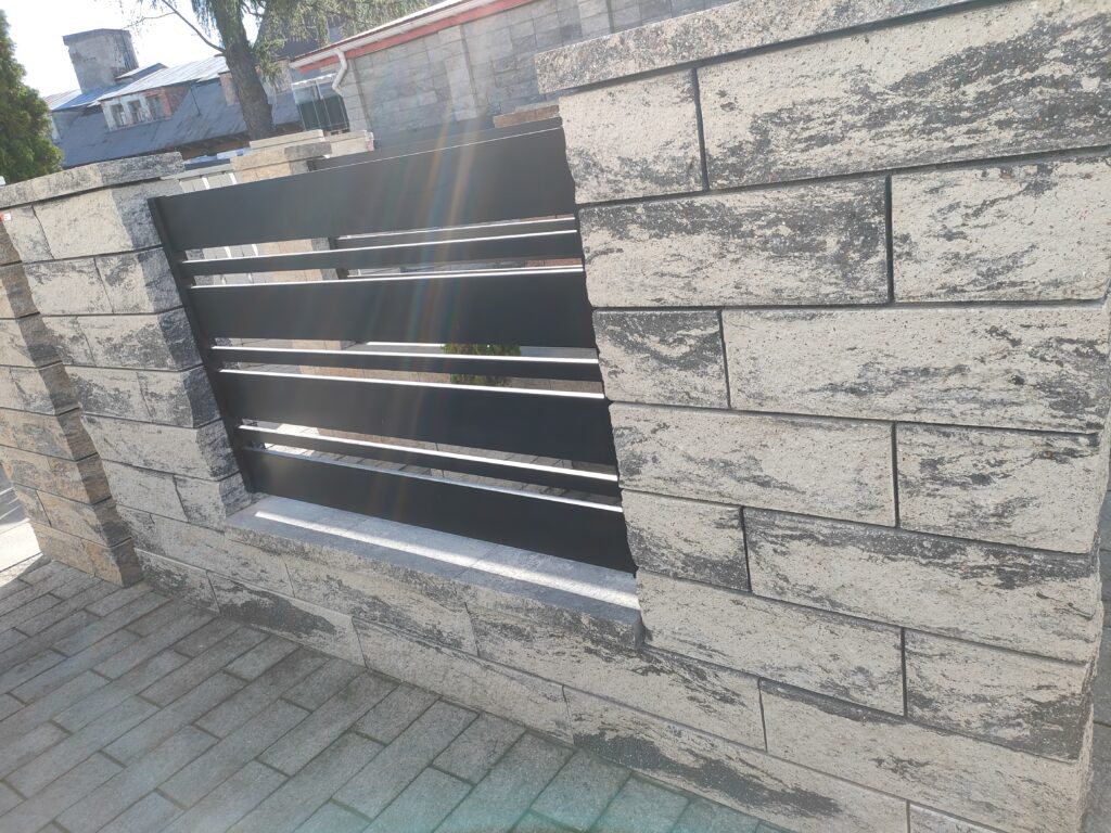 Ogrodzenie ogrodzenia gorc joniec peak panele płot mur betonowe pustaki bloczki sztachety